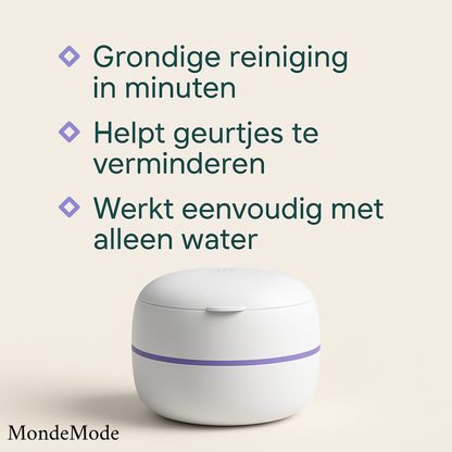 Lucra – Ultrasone & UVC Reinigingsapparaat voor Gebitsapparaten