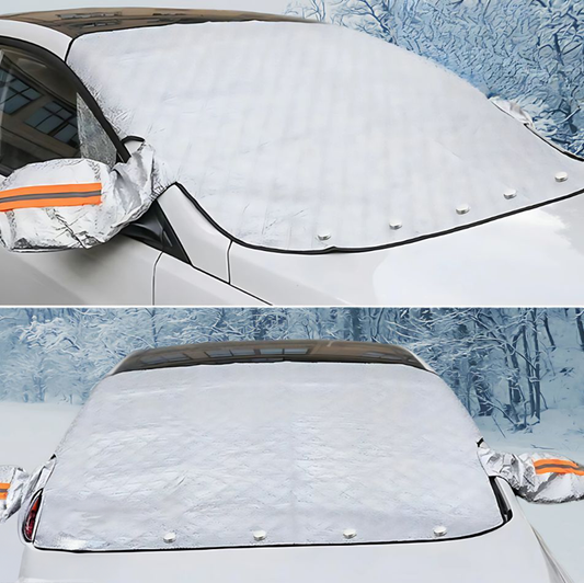 Veloria magnetisch auto sneeuw- en zonnescherm – windscherm en zijspiegel bescherming