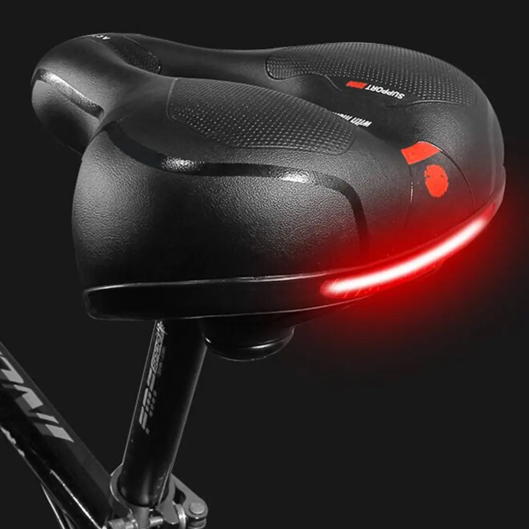 Aurevo Ergonomisch Fietszadel met Geheugenschuim en Dubbele Vering