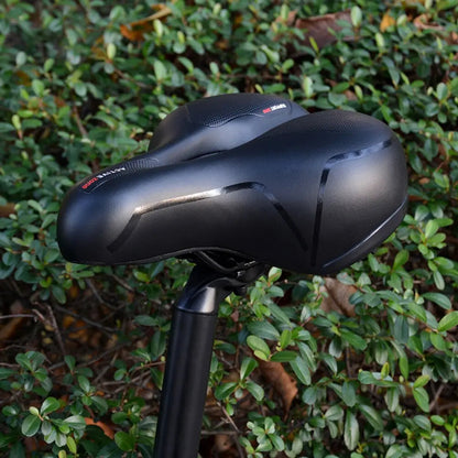Aurevo Ergonomisch Fietszadel met Geheugenschuim en Dubbele Vering