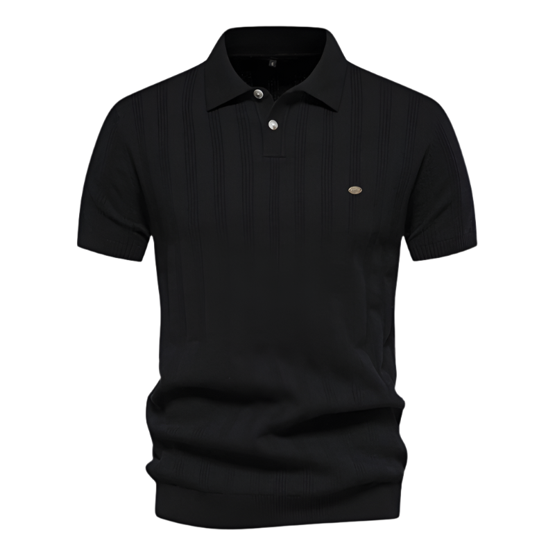 Herenshirt van merinowol met korte mouwen – Monde – Ademend en zacht – Donkerblauw
