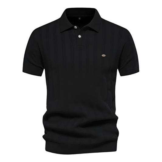 Herenshirt van merinowol met korte mouwen – Monde – Ademend en zacht – Donkerblauw