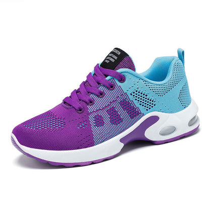Élanor Dames Sneakers – Lichtgewicht Ademend Wandelschoenen met Dempende Zool