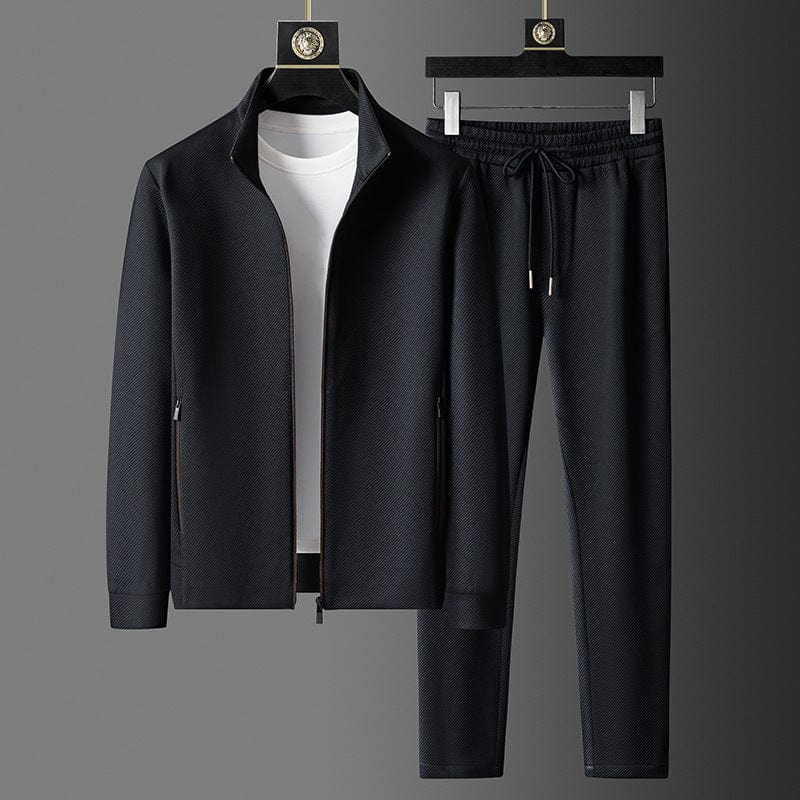 Évoque Heren Trainingspak Set – Zip-Up Jack met Broek en Trekkoord