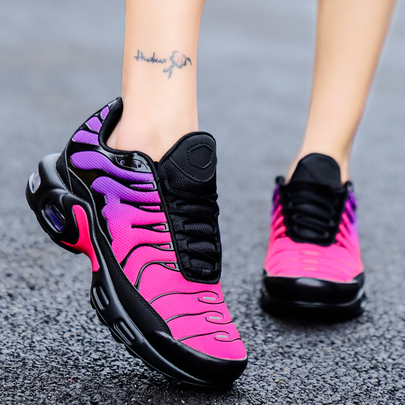 Élanor Dames Hardloopschoenen – Kleurrijke Sportieve Sneakers met Comfortabele Pasvorm
