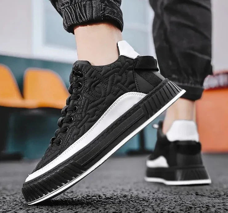 Veloria Handgemaakte Leren Wandelschoenen met Antislipzool – Casual en Duurzaam Ontwerp
