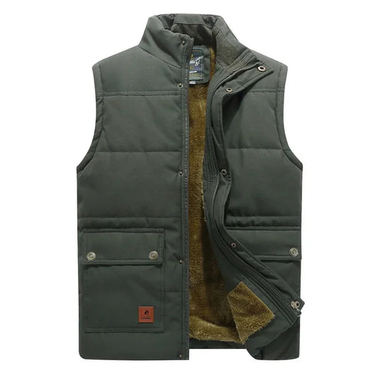 Élanor Heren Bodywarmer – Lichtgewicht en Stijlvolle Mouwloze Jas met Functionele Zakken