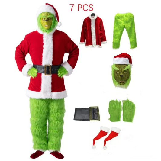 Grinch Kerstkostuum Volwassenen