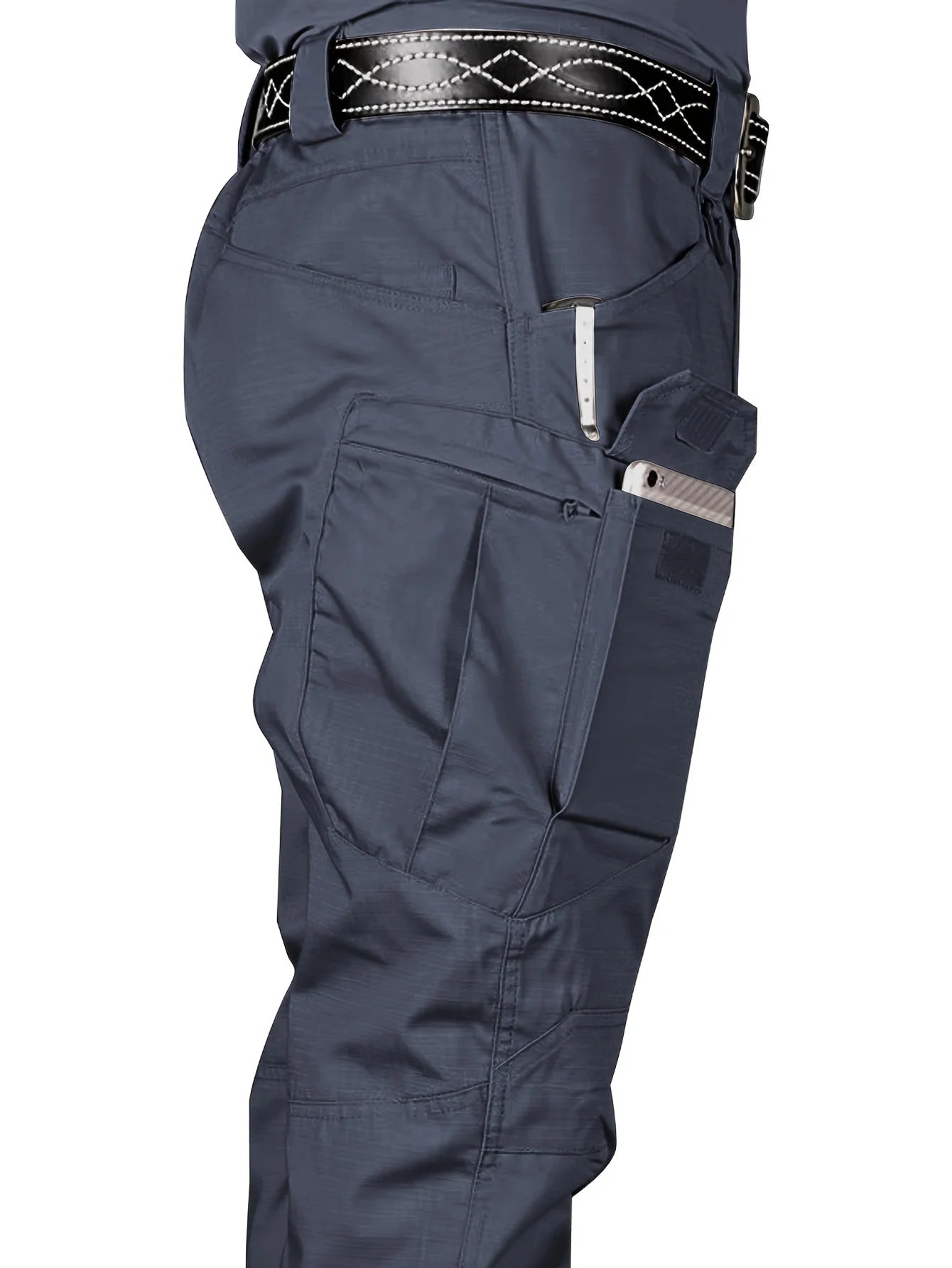 Élanor Heren Outdoor Cargo Broek – Waterafstotend & Slijtvast met Multi-Zakken