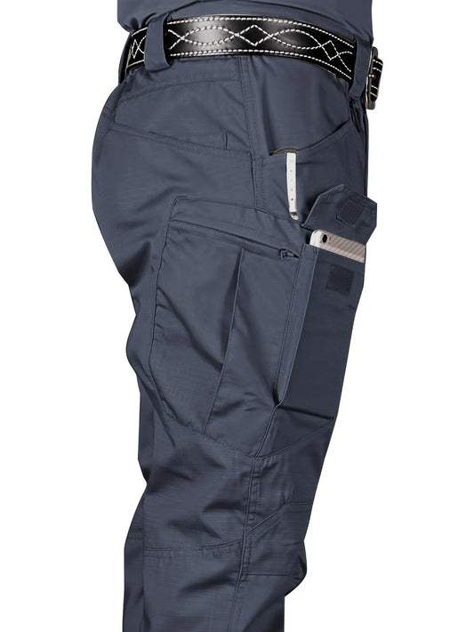 Élanor Heren Outdoor Cargo Broek – Waterafstotend & Slijtvast met Multi-Zakken