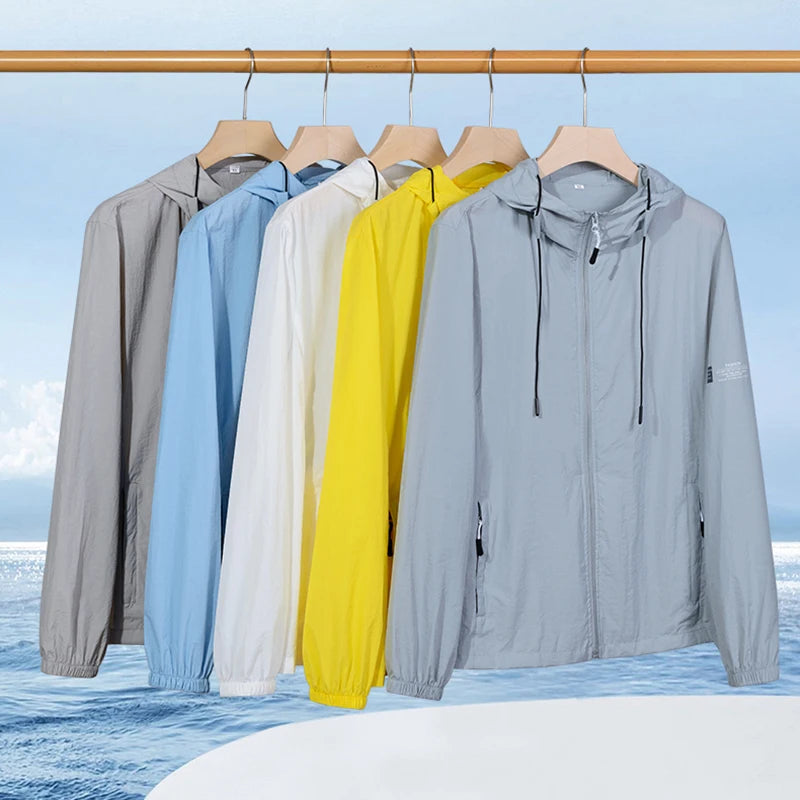 Élanor Windbreaker Jas met Capuchon voor Heren en Dames – Lichtgewicht, Sneldrogend en Ademend