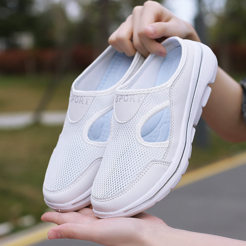 Heren Orthopedische Instapsloffen met Ergonomische Zool en Open Hiel