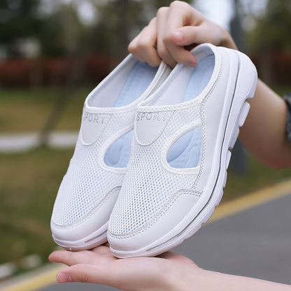 Heren Orthopedische Instapsloffen met Ergonomische Zool en Open Hiel