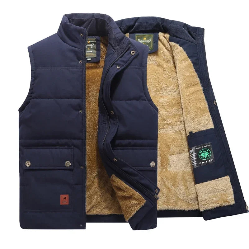 Élanor Heren Bodywarmer – Lichtgewicht en Stijlvolle Mouwloze Jas met Functionele Zakken