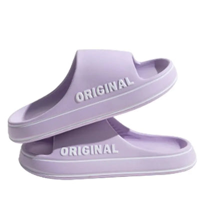 Élanor Dames Heren Slippers – Zomer Sandalen met Dikke Zool en Antislip voor Strand, Badkamer en Binnengebruik