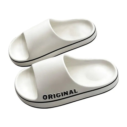 Élanor Dames Heren Slippers – Zomer Sandalen met Dikke Zool en Antislip voor Strand, Badkamer en Binnengebruik