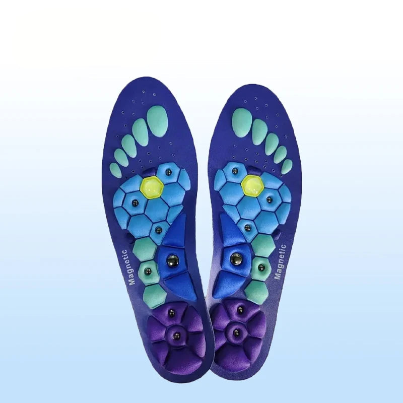 Sereno Orthopedische Magnetische Inlegzolen met Acupressuur en Schokabsorptie