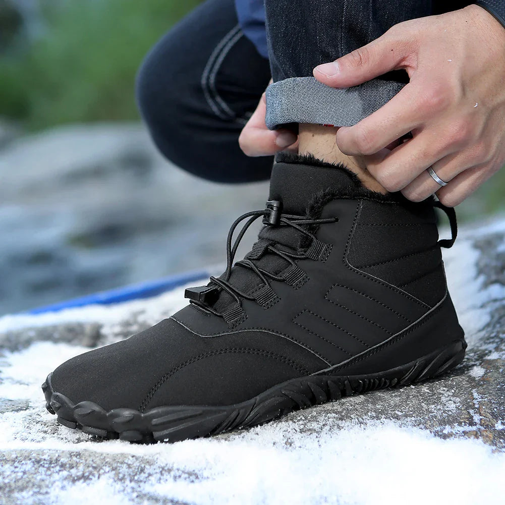 Sereno Barefoot Winterboots met Isolerende Voering en Flexibele Zool