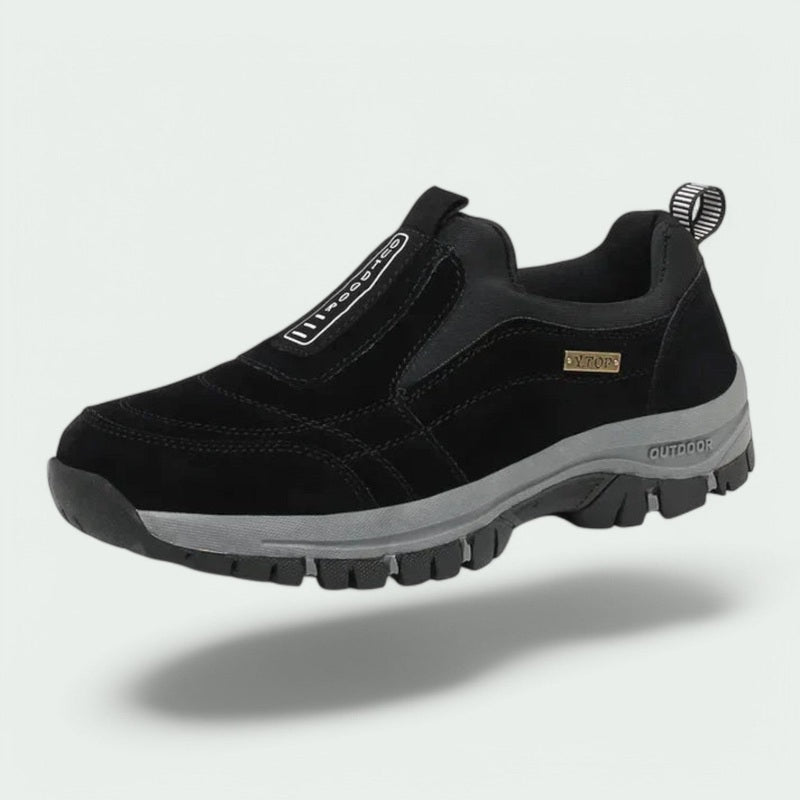 Sereno Wandelschoenen voor Heren – Brede Pasvorm met Antislipzool en Schokdempende Binnenzool