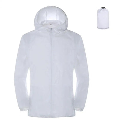 Évoque Unisex Lichtgewicht Regenjas met Capuchon