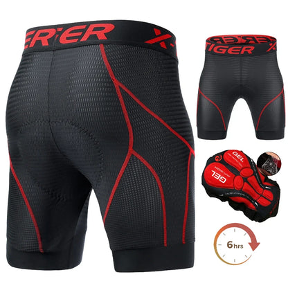 Veloria Heren Fietsonderbroek met 5D Gelpadding – Ademend, Sneldrogend en Antislip