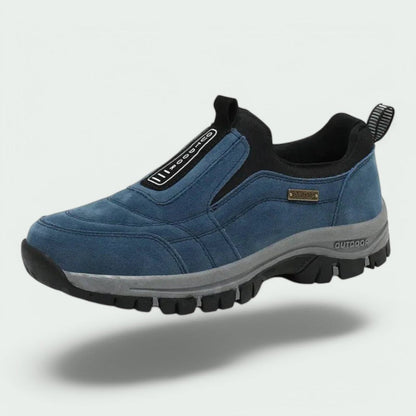 Sereno Wandelschoenen voor Heren – Brede Pasvorm met Antislipzool en Schokdempende Binnenzool