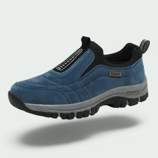 Sereno Wandelschoenen voor Heren – Brede Pasvorm met Antislipzool en Schokdempende Binnenzool