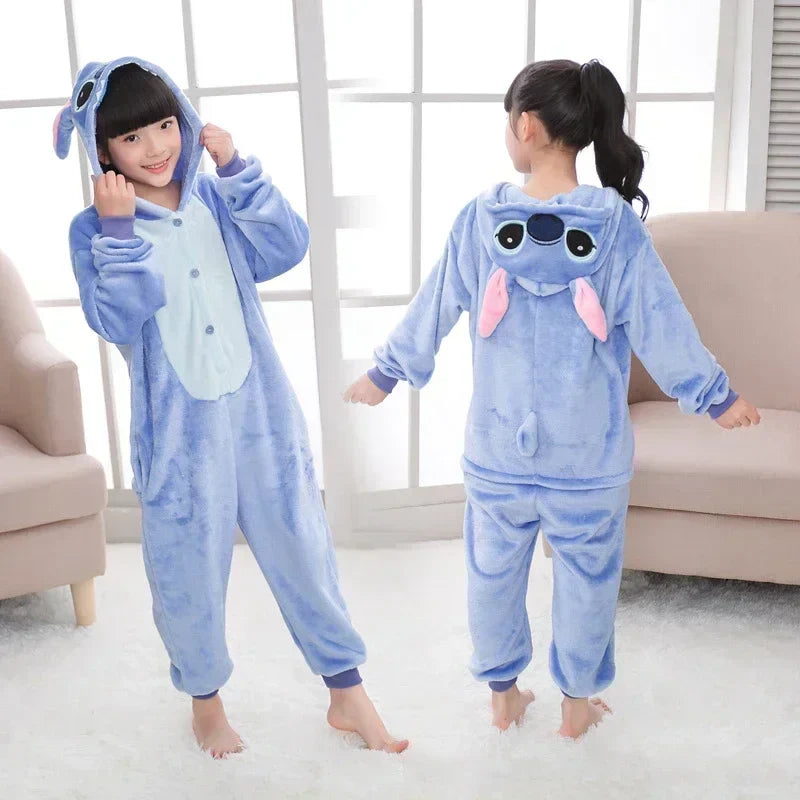 Holo -  Kinder Onesie met Stitch Ontwerp