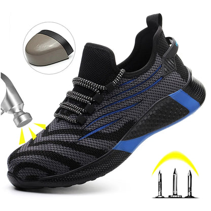 Élanor Veiligheidssneakers voor Heren – Lichtgewicht Werkschoenen
