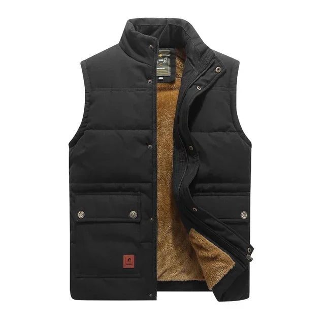 Élanor Heren Bodywarmer – Lichtgewicht en Stijlvolle Mouwloze Jas met Functionele Zakken