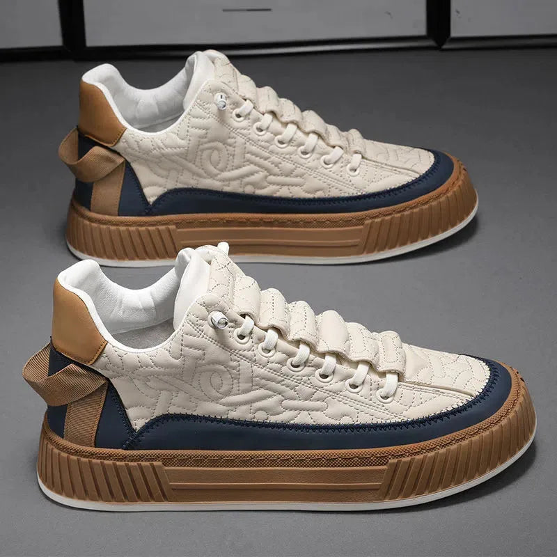 Veloria Handgemaakte Leren Wandelschoenen met Antislipzool – Casual en Duurzaam Ontwerp