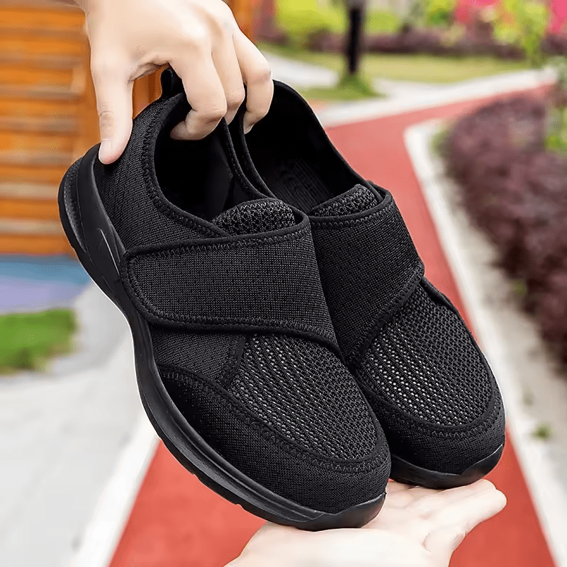 Veloria Extra-Brede Wandelschoenen met Verstelbare Sluiting – Ademend en Lichtgewicht