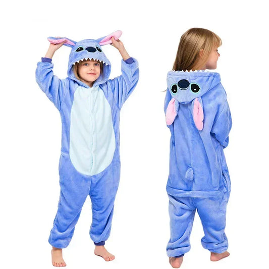 Holo -  Kinder Onesie met Stitch Ontwerp