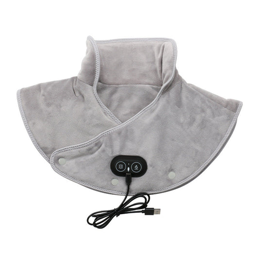 Élanor Nek- en Schouder Verwarmingskussen met Warmtefunctie en Vibratie – USB Oplaadbaar
