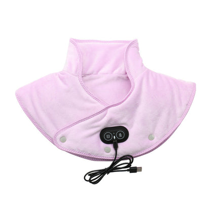 Élanor Nek- en Schouder Verwarmingskussen met Warmtefunctie en Vibratie – USB Oplaadbaar