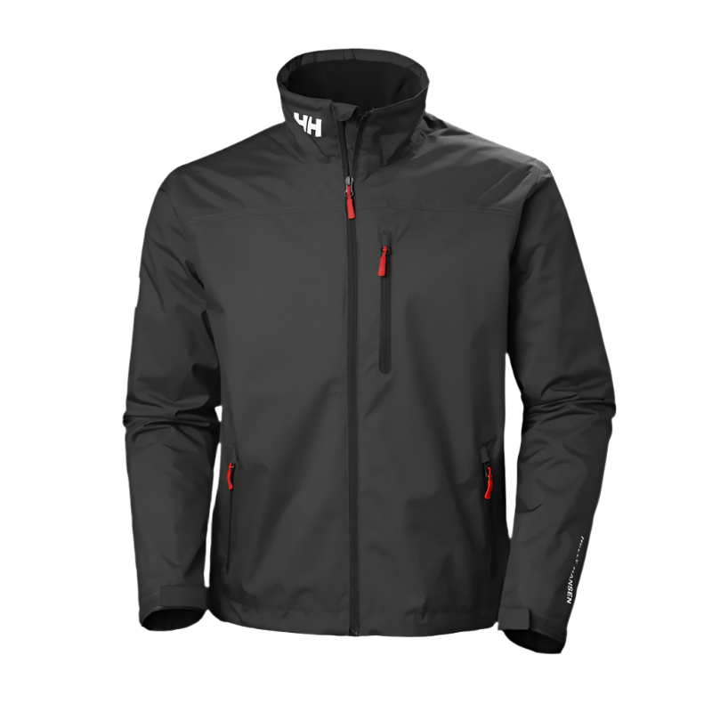 Monde Heren Regenjacke – Waterdicht – Verstelbare Capuchon – Lichtgewicht – Ademend – Zwart