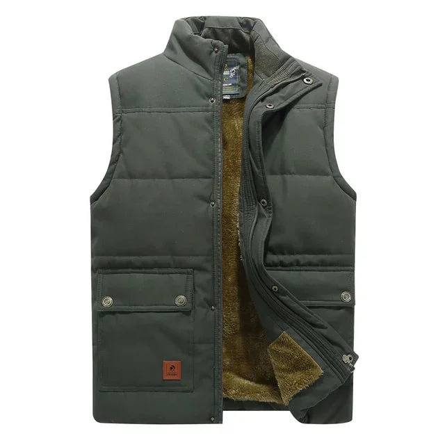 Élanor Heren Bodywarmer – Lichtgewicht en Stijlvolle Mouwloze Jas met Functionele Zakken