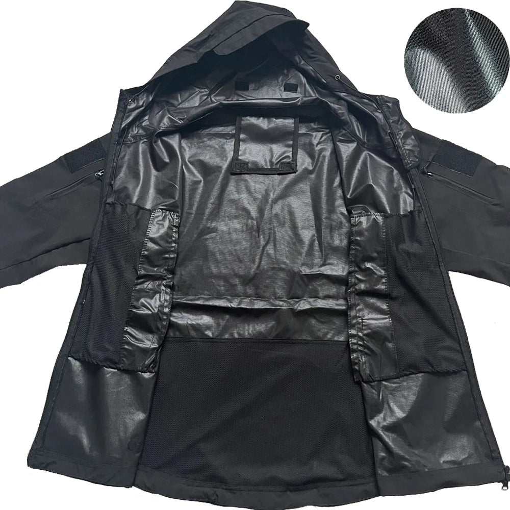 Évoque Heren Softshell Jas met Capuchon – Winddicht & Waterafstotend Outdoor Bomberjack