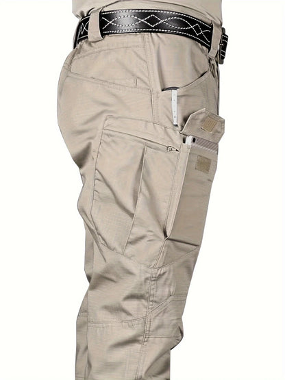 Élanor Heren Outdoor Cargo Broek – Waterafstotend & Slijtvast met Multi-Zakken