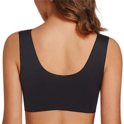 Monde Dames Push-up BH zonder beugel – Verstelbare bandjes – Ademend elastisch materiaal – Met kantdetails
