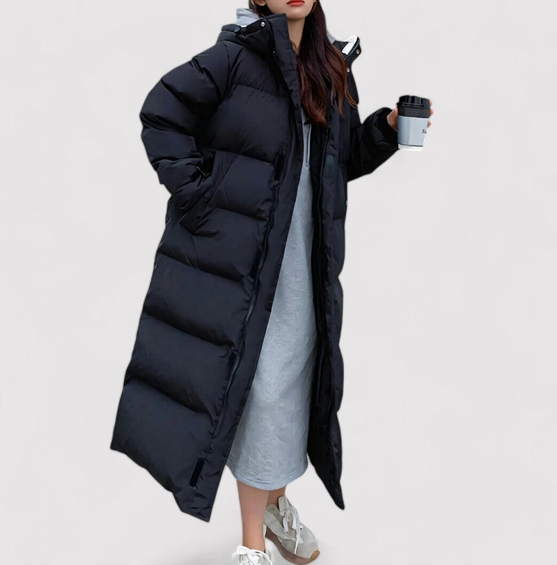 Évoque Lange Waterdichte Puffer Parka Damesjas