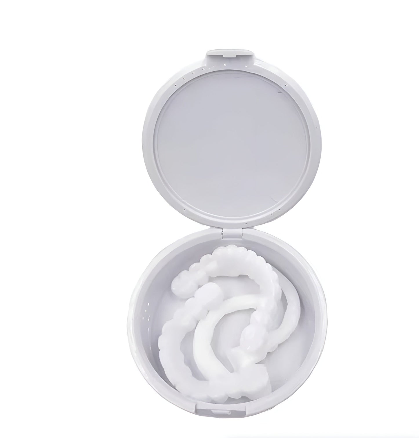 Monde Snap-on Smile Tanden Veneers – Flexibel Kunstgebit voor Boven- en Onderkaak – Herbruikbaar – Natuurlijke Off-White Kleur