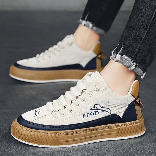 Veloria Adon D90 Lage Sneakers met Antislipzool en Verfijnd Ontwerp