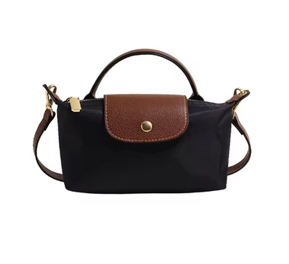Évoque Mini Leren Pouch met Schouderriem – Compacte Leren Tas