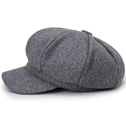 Monde Unisex Baskenmuts – Tijdloos ontwerp – Warme stof – Eén maat – Geschikt voor herfst en winter