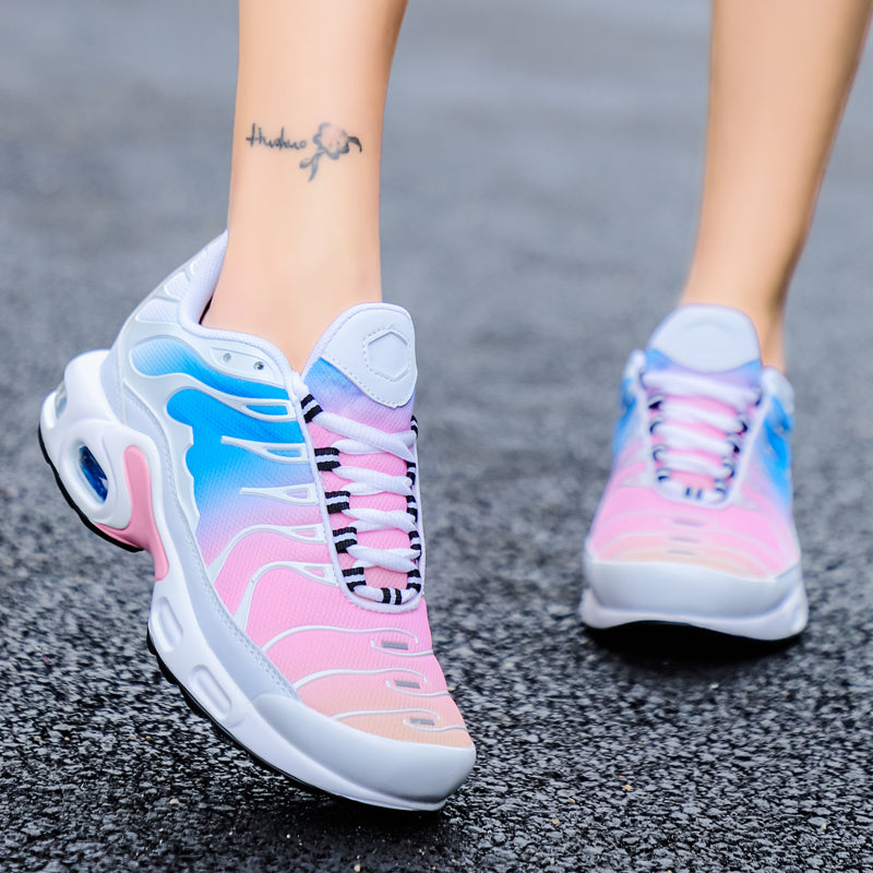 Élanor Dames Hardloopschoenen – Kleurrijke Sportieve Sneakers met Comfortabele Pasvorm