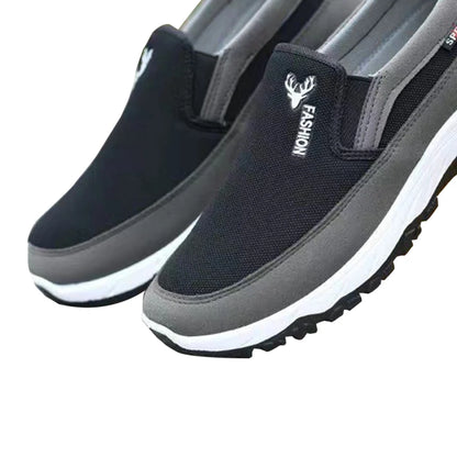 Élanor Heren Instappers – Ademend Mesh Bootsschoenen met Antislip Zool voor Wandelen & Outdoor