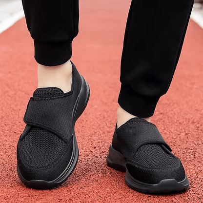 Veloria Extra-Brede Wandelschoenen met Verstelbare Sluiting – Ademend en Lichtgewicht