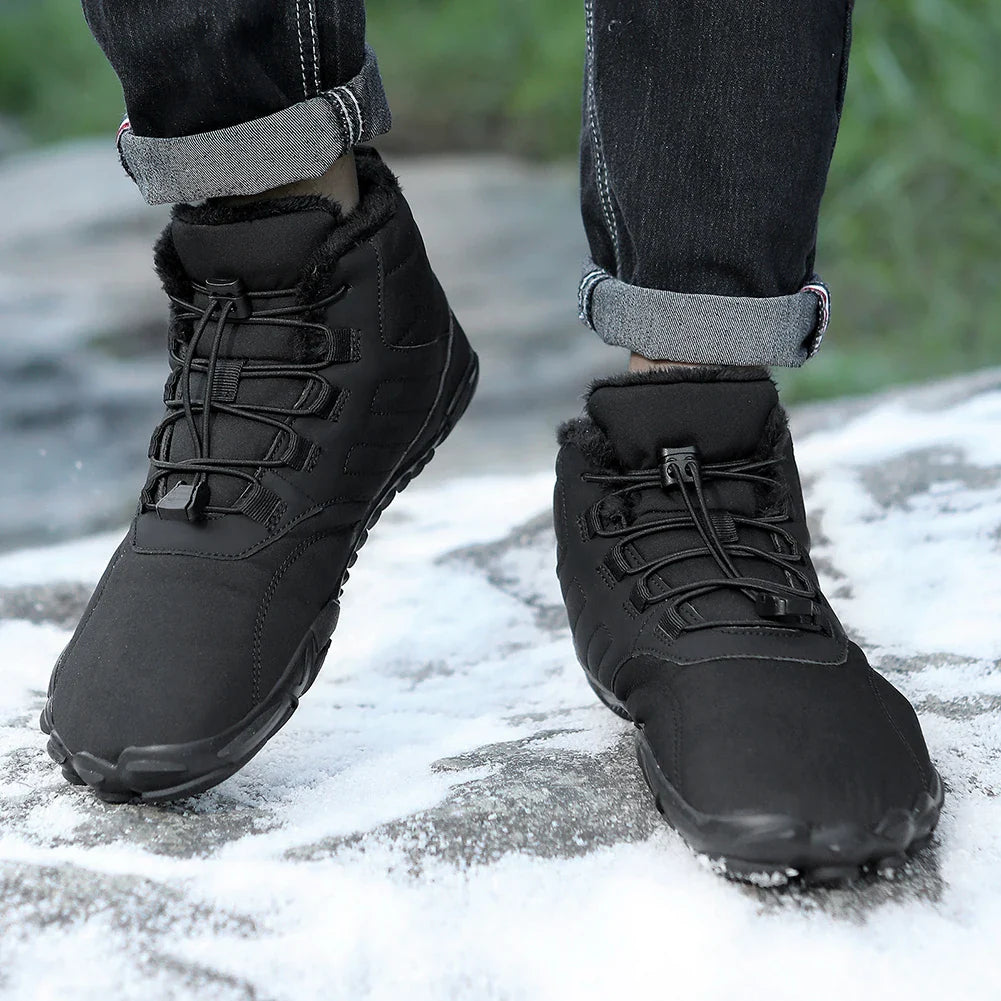 Sereno Barefoot Winterboots met Isolerende Voering en Flexibele Zool
