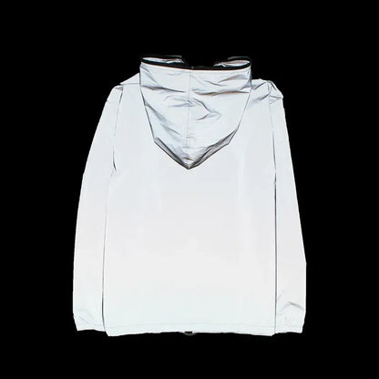 Élanor Heren Windbreaker Jas met Capuchon – Reflecterend, Waterafstotend, Lente & Herfst